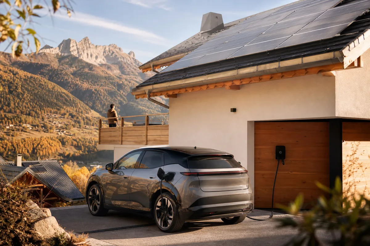 Recharge de voiture électrique à Villar-Saint-Pancrace : rouler au soleil de le Briançonnais