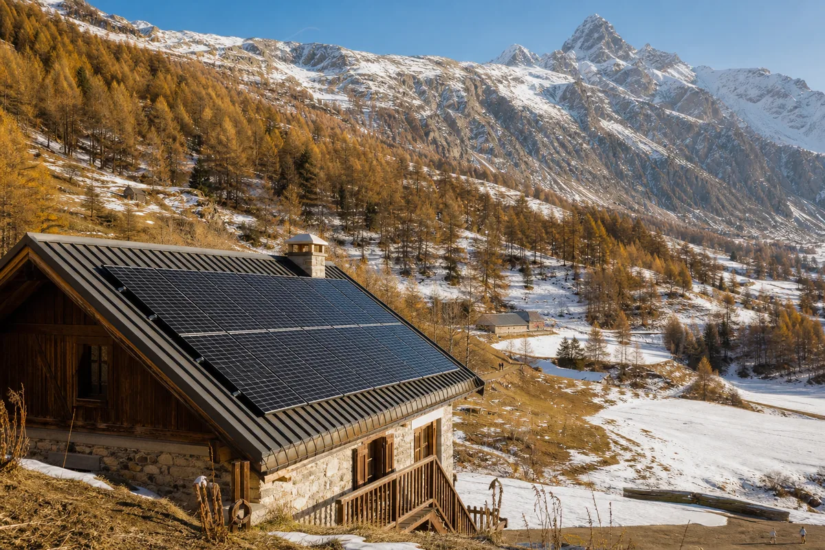 Panneau solaire Cervières (05100) : installation photovoltaïque